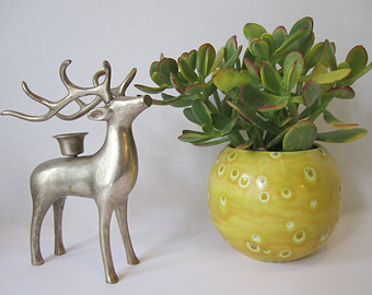 Hot selling customized Deer Candle Holder 