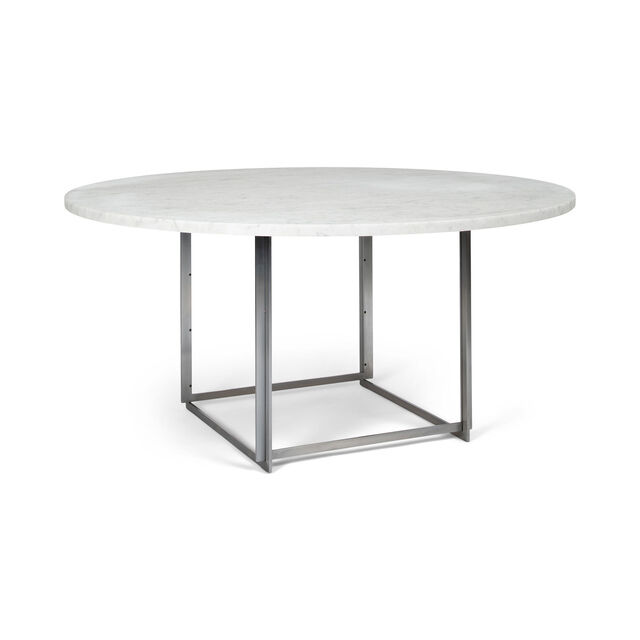 Iron Coffee Table With Marble Top 